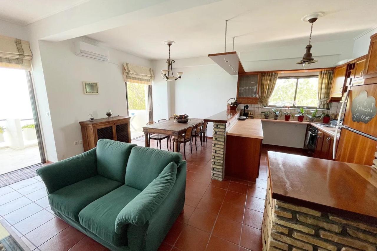 Stunning Beachfront Apartment Stratos Nerantza Екстер'єр фото